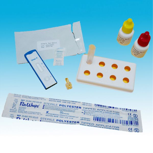 OEM One Step Streptococcal Infectious Disease Rapid Test Kits Strep Group A Throat Antigen