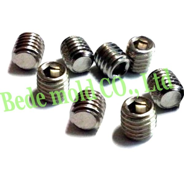 Flat Point Set Screws Grub Screws SS A2-70 Materials Customized Length Din913 Standard