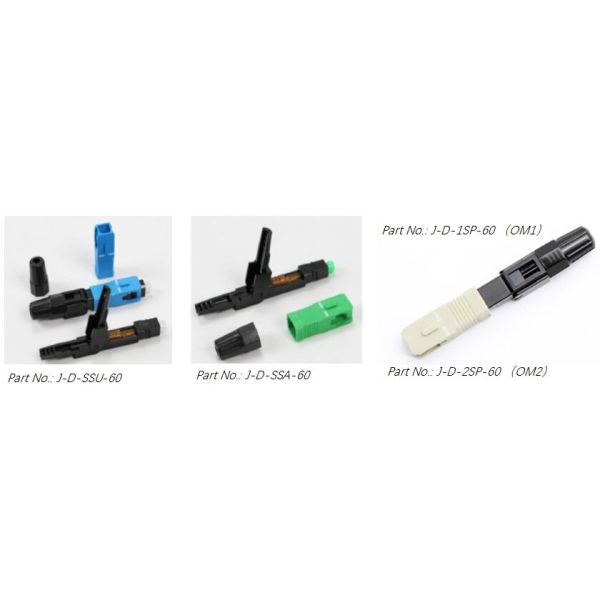 SC APC Fast connector / Field install connector / for FTTH project available for SC UPC , SC APC , LC , FC .....