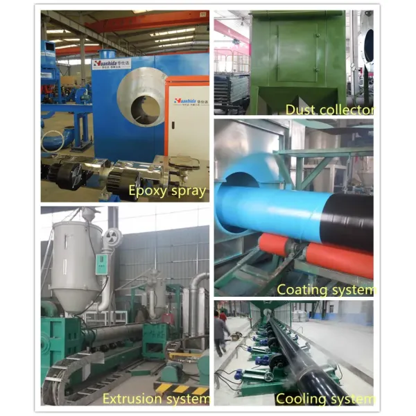 Internal Anti-Corrosion Coating Line Pipe 3PE 2PE