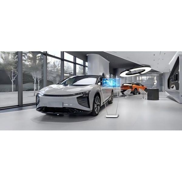 30 Inch Experience the future with our Transparent Interactive OLED Information Display—offering vibrant visuals with 45% transparency for stunning