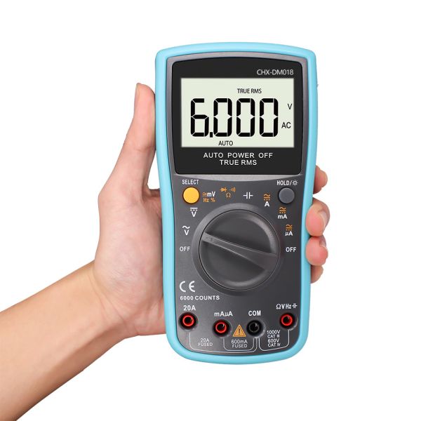 600Q 6kQ Portable Digital Display Multimeter RoHS Certified