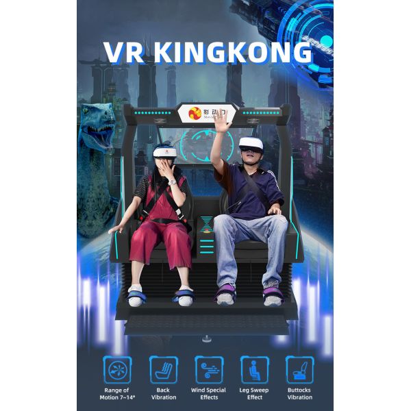 Roller Coaster 9d Vr Chair Simualtor Virtual Reality Cinema Game Machine For Amusement Park