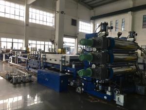 Quality Automatic PVC Roof Tile Extrusion Machine with Speed of 3-8m/min for sale