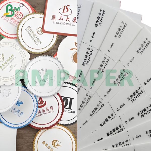 1.2mm Absorption Rate Water Absorbent Paper Sheets