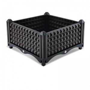 Quality Vegetable Growing Outdoor Plastic Raised Planter Boxes Stackable 45*75*90cm for sale