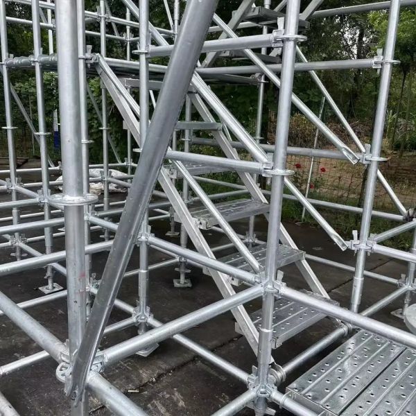 Hot-dip Galvanized Ringlock System Scaffolding for Architecture