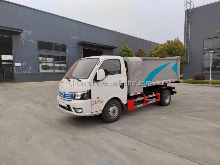 Pure Electric Self-loading and Self discharging Energy Garbage Collection Truck