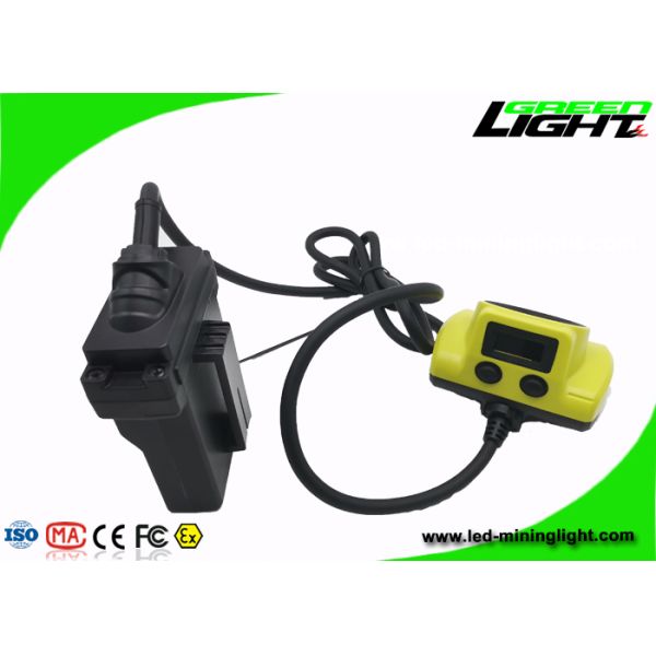 4.07W 530lum 25000LUX Mining Cap Lights With OLED Screen