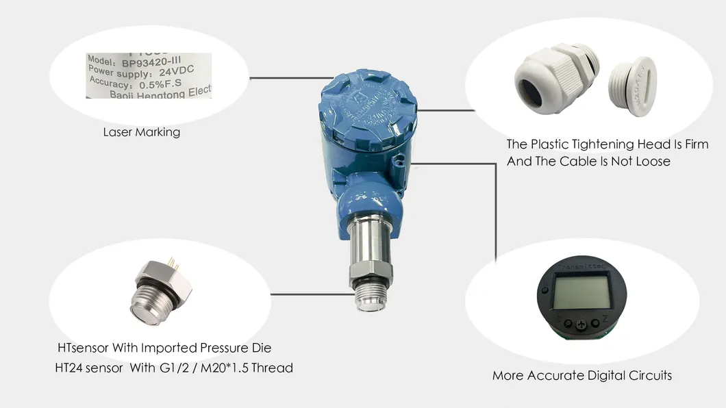 Flat Film Hygienic Pressure Transmitter Sensor