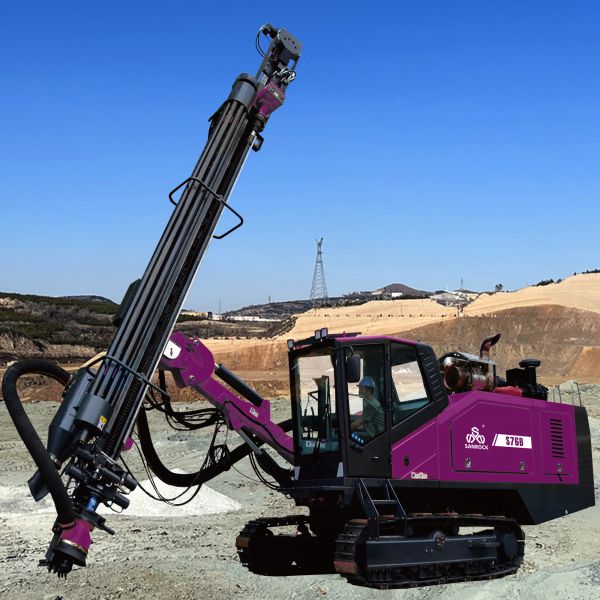 Crawler Drilling Rig Lifting Force 30KN Mining Drilling Machine Hard Rock Drilling Rig