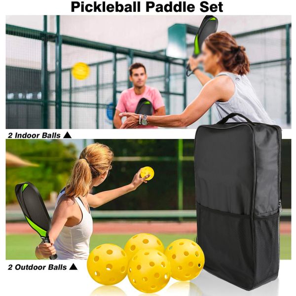 Custom Pickleball Paddle Cover External Pocket Fits All Usapa Approved Rackets