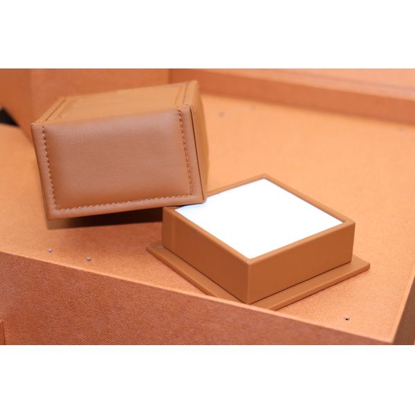 Pu leather Ring Box Luxury style customs style