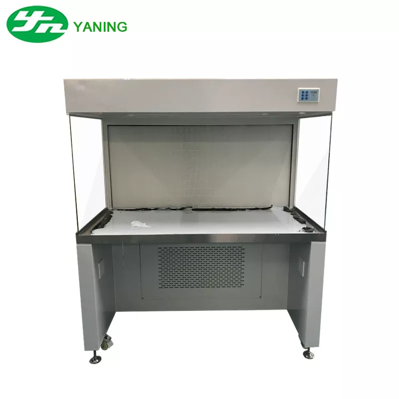Horizontal Clean Room Laminar Flow Benches Portable LED Lighting
