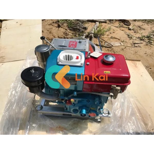 3-8 KW Rated Powerful Detachable Diesel Cable Drum Winch Machine