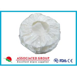 China 2 PLY Rinse Free Shampoo Cap , Ultra Absorbent Texture Waterless Shampoo Caps Hair Bath Cleaning on sale