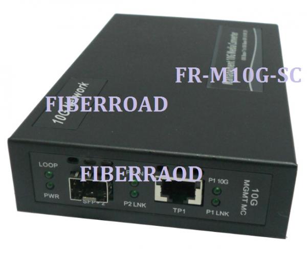 Buy Standalone 10 gigabit Media Converter Fiber-To-Copper SFP + Fiber Module at wholesale prices