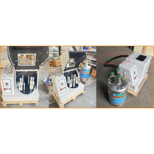High Efficiency Air Cooling Planetary Ball Mill for Laboratory Sample Preparation and Nano Milling