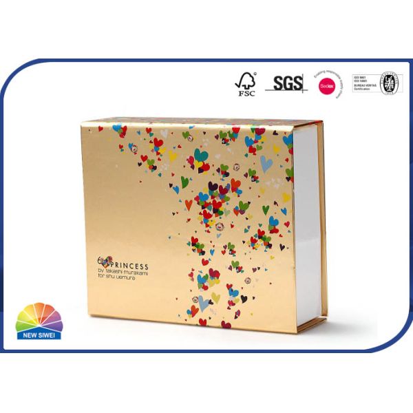 Matte Lamination Uv 4c Print Hinged Lid Paper Hamper Box