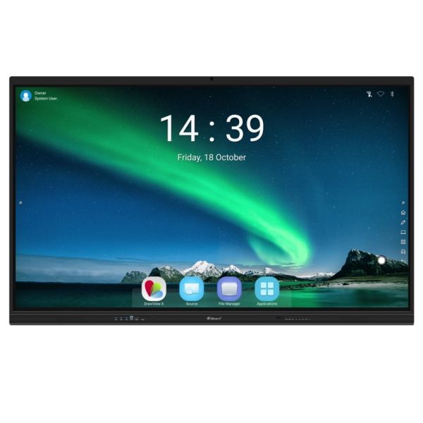 Interactive Flat Panel used in corporate meeting room
