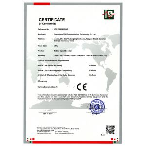 Shenzhen Atnj Communication Technology Co., Ltd. Certifications