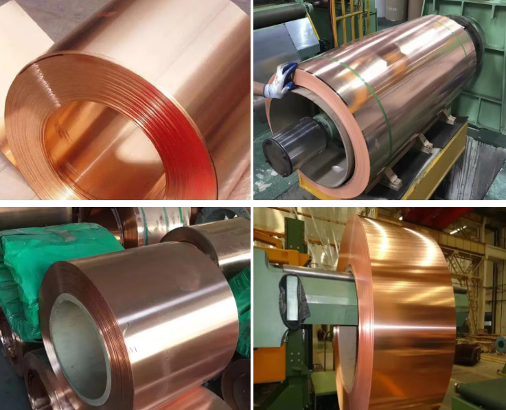 C1100 C1200 Pure Copper Strip T1 T2 T3 Grades For Electrical Construction
