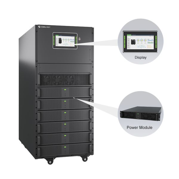 50Hz/60Hz Voltage Regulator Modular UPS with 7 Inch Touch LCD Display and 20kVA-180kVA Capacity for Reliable Power Supply