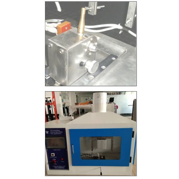 Building Material Ignitability Test Machine with Single Flame Source ISO 11925-2