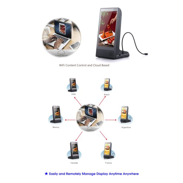 Black Desktop Digital Signage