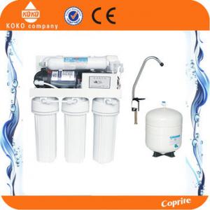 Quality Manual Flush Reverse Osmosis Water Filtration System Pur Water Filter With 3.2 Plastic Tank for sale
