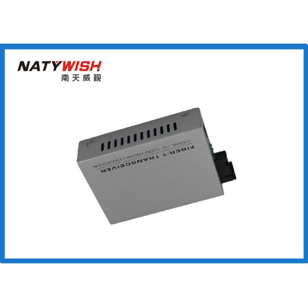 High Reliability Fiber Optic Media Converter Singlemode WDM 40km For FTTH