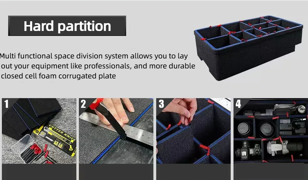 EA-2816 Waterproof Moisture-proof Drop-proof Tool Storage Case for Portable Household Hardware Tools