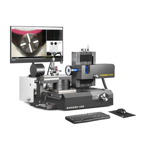 Vision Measuring Machine for Tool Inspection with 80×60×60mm Measuring Range, 0.0001mm Linear Scale Resolution, and DXF Input Capability