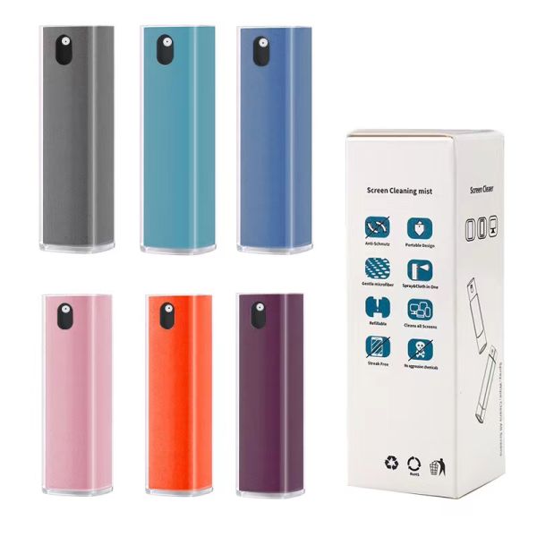 10/15ML Refillable Mini Spray Bottle with Precision Atomizing Nozzle for Screen Cleaning