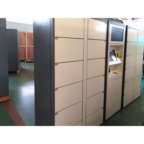 Technical Support Laundry Service Locker With Electronic Lock Control System and Dry Cleaning Locker Systems