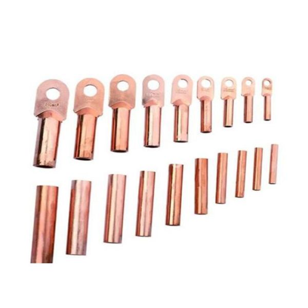 Copper Alloy Casting Copper Ring Terminals High Precision Sand Blasting Surface