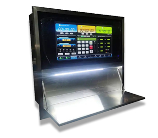 Digital Control LCD Touch Screen Operating Theater / Operating Room PLC Control Panel