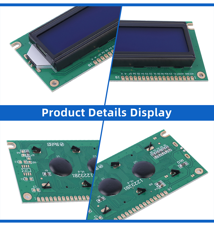 Blue Film 12232B1 LCD Screen High Brightness Screen Single Row Interface Module LCD Screen In Stock Module