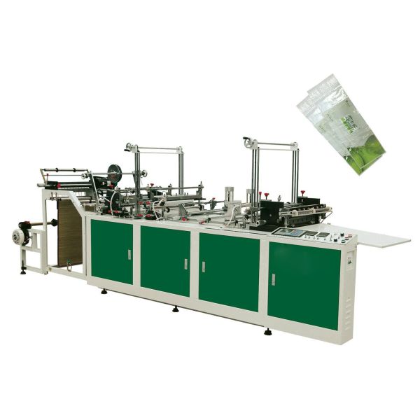 Outside Patch Carry Bag Manufacturing Machine , Plastic Bag Maker Machine 220V / 380V
