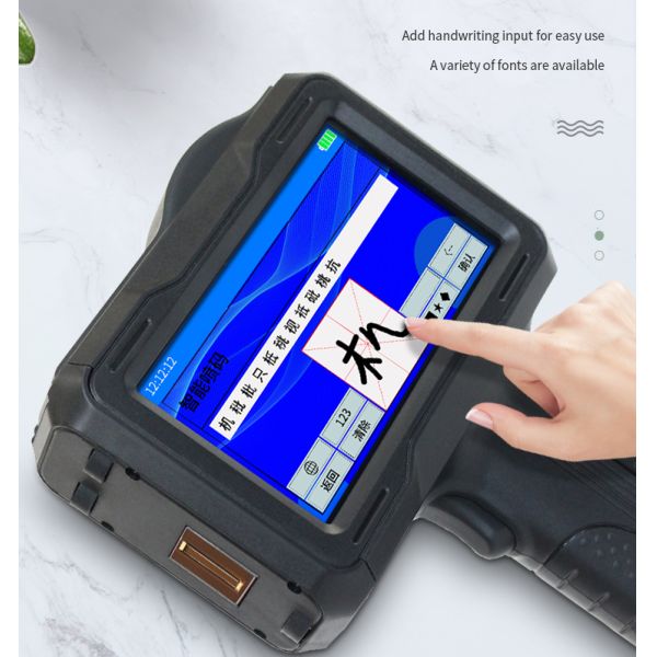 Food Shop Tij Handheld 12.7mm Expiry Date and Production Coding Printer Coding Machine
