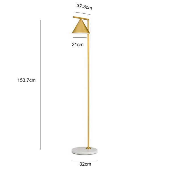 Minimalist Art Floor Lamp Adjustable Lamp Head Nordic Modern Eye-Protective E27 Metal Standing foot lamp(WH-MFL-13)