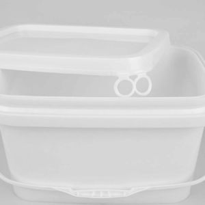 5L PP Rectangular Plastic Tool Storage Bucket