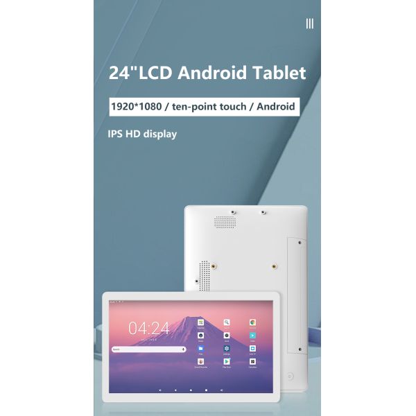wall mounted 24inch android 12 tablet computer pc POE NFC LCD Touch screen Commercial Display Digital signage advertising video player