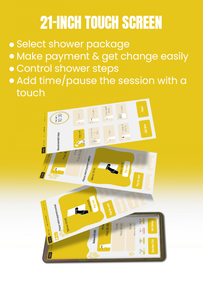 Outdoor Self Service Dog Wash Machine Can be Placed in Park, Community, Gas Station