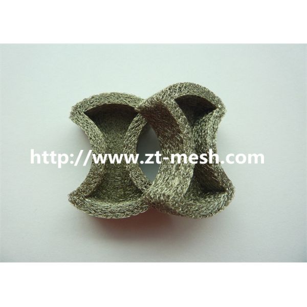 OD1.2mm ID0.5mm Knitted Mesh Washer SS304 For Engine Muffler