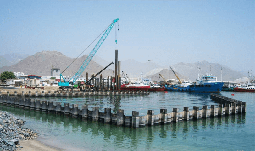 HZ Combined Wall Systems For Deep Port Constructions