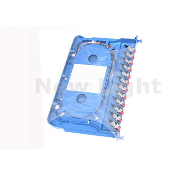 12 Core FTTH ODF Fiber Optic Distribution Frame with Splice Tray for Patch Panel