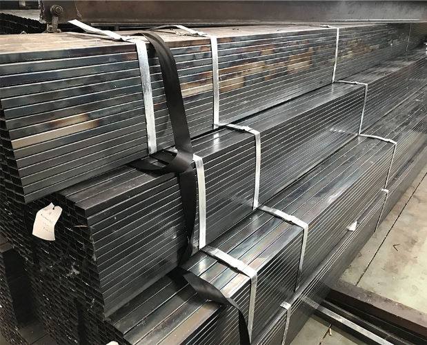 Hollow Section Rectangular Square Steel Pipe 3 Inch Black Anodized Stainless Galvanized