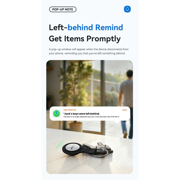 ESSAGER Bluetooth Wireless Smart Locator Air Tag Gps Tracker