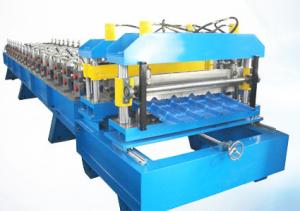 Quality glazed tile roof roll making machine for sale